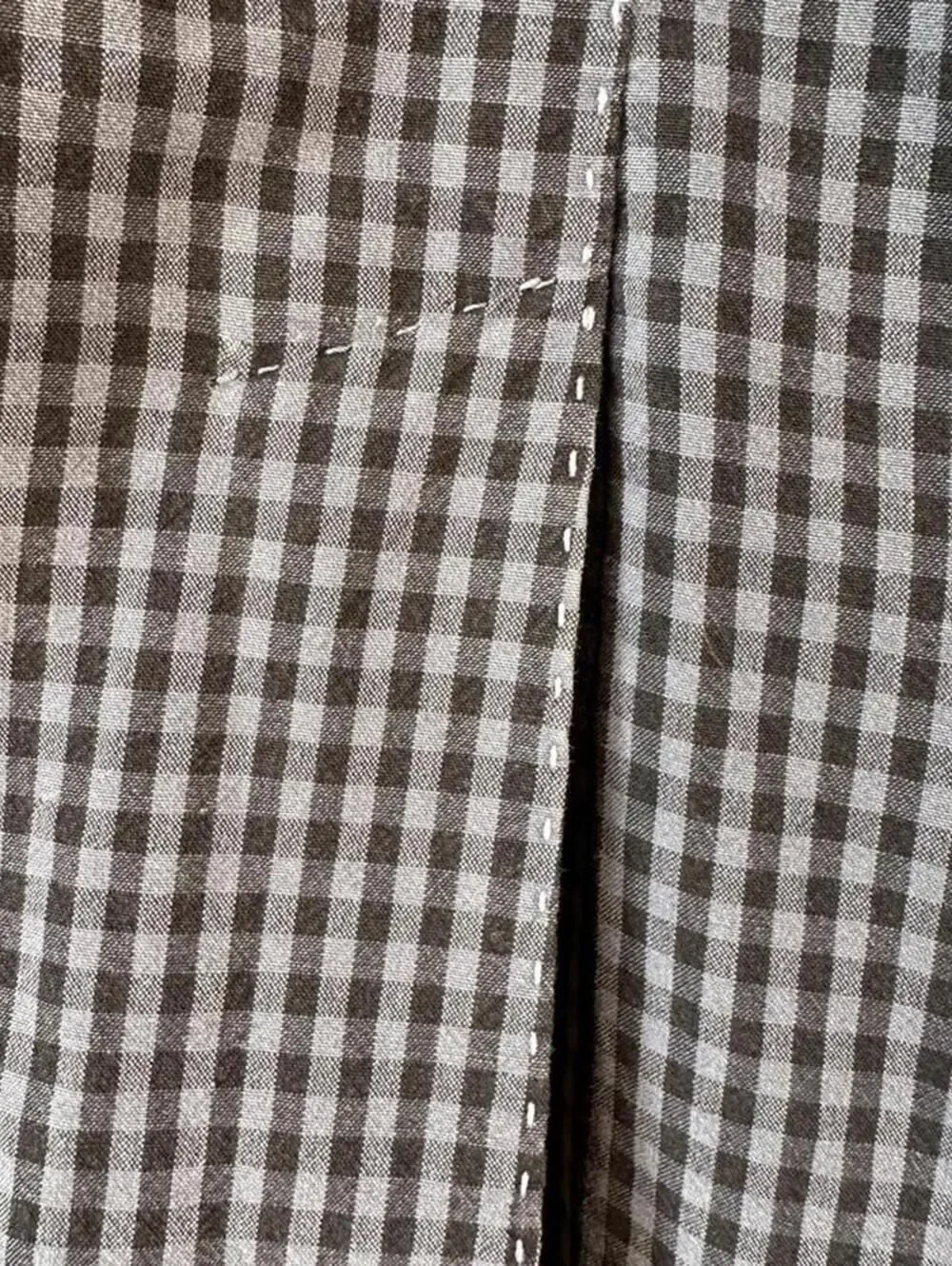 The Gigi Made in Italy Cotton Check Blazer Sport Coat Size 56 Blue Gray US46